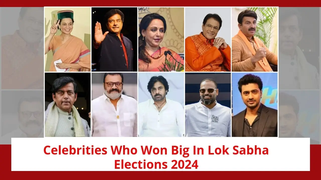 Actors who Won in the Lok Sabha Elections 2024